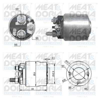Solenoid Switch, starter